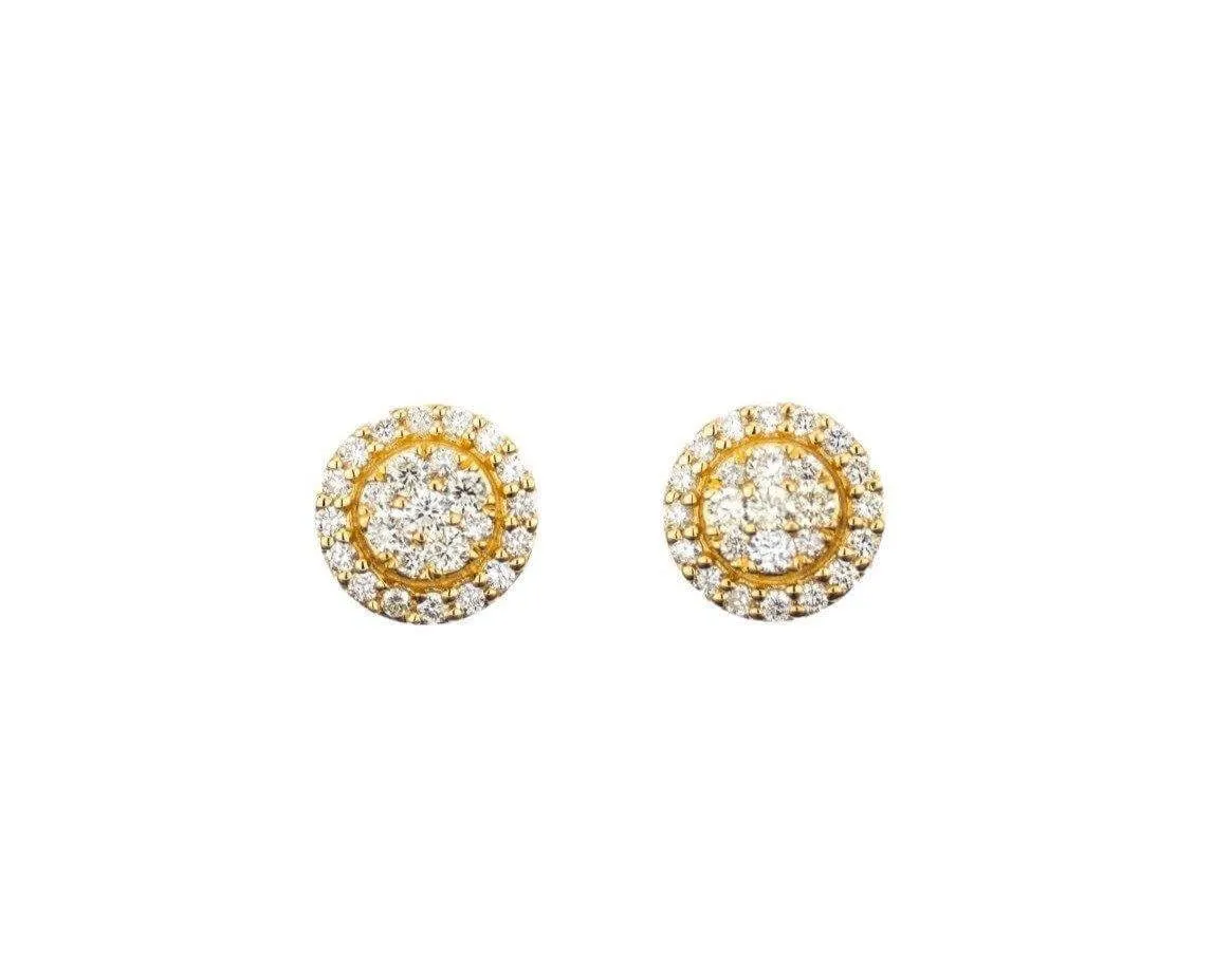 0.73CT Diamond Earring