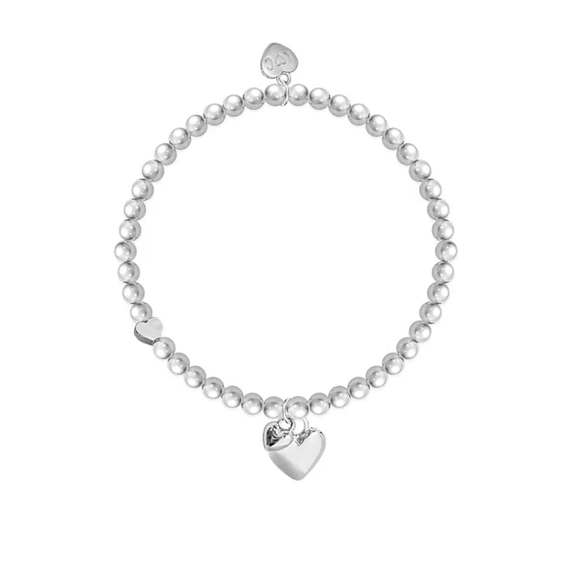 40th Birthday Heart Design Bracelet