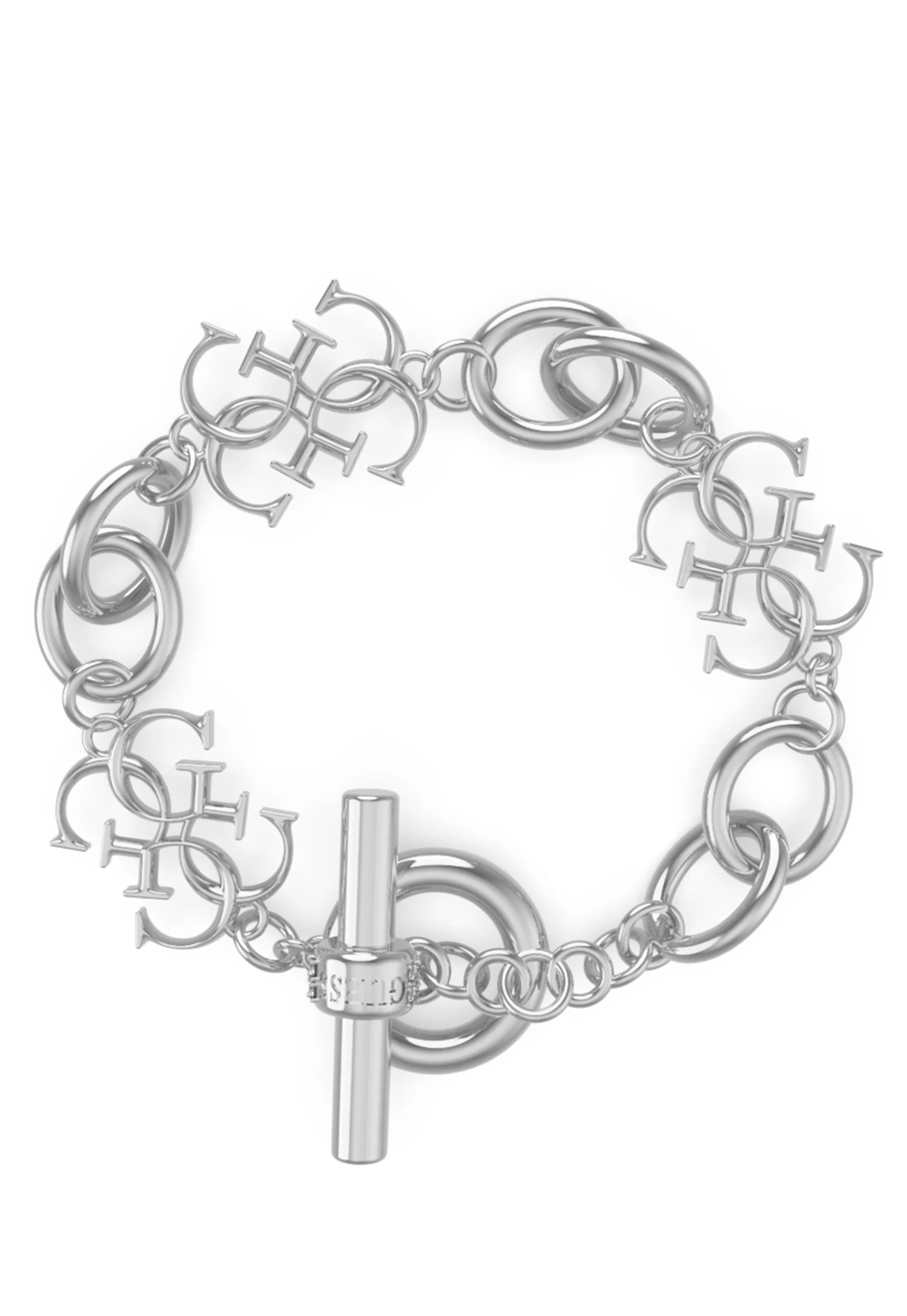 4G Status Silver-Tone Bracelet