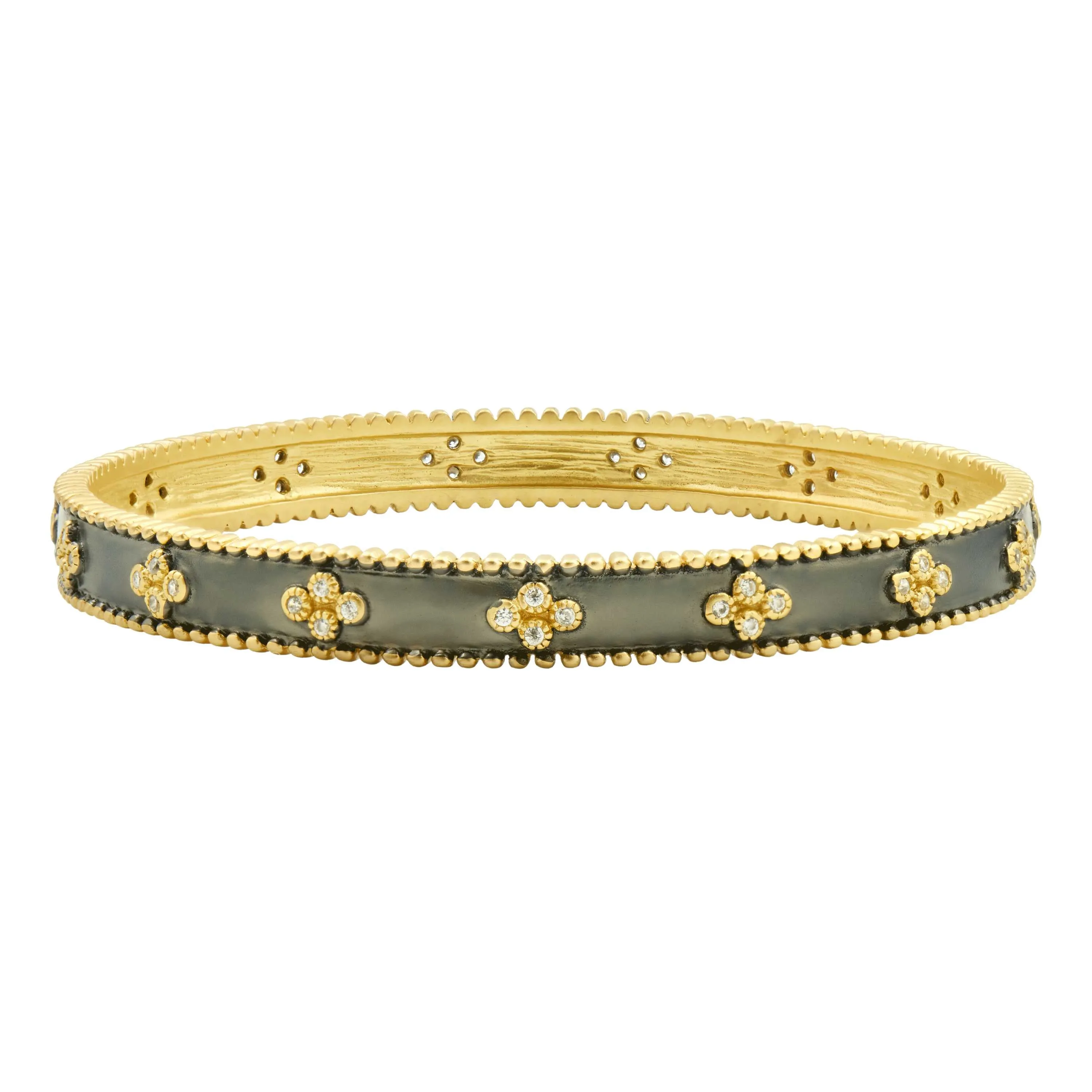 A Clover Stackable Bangle