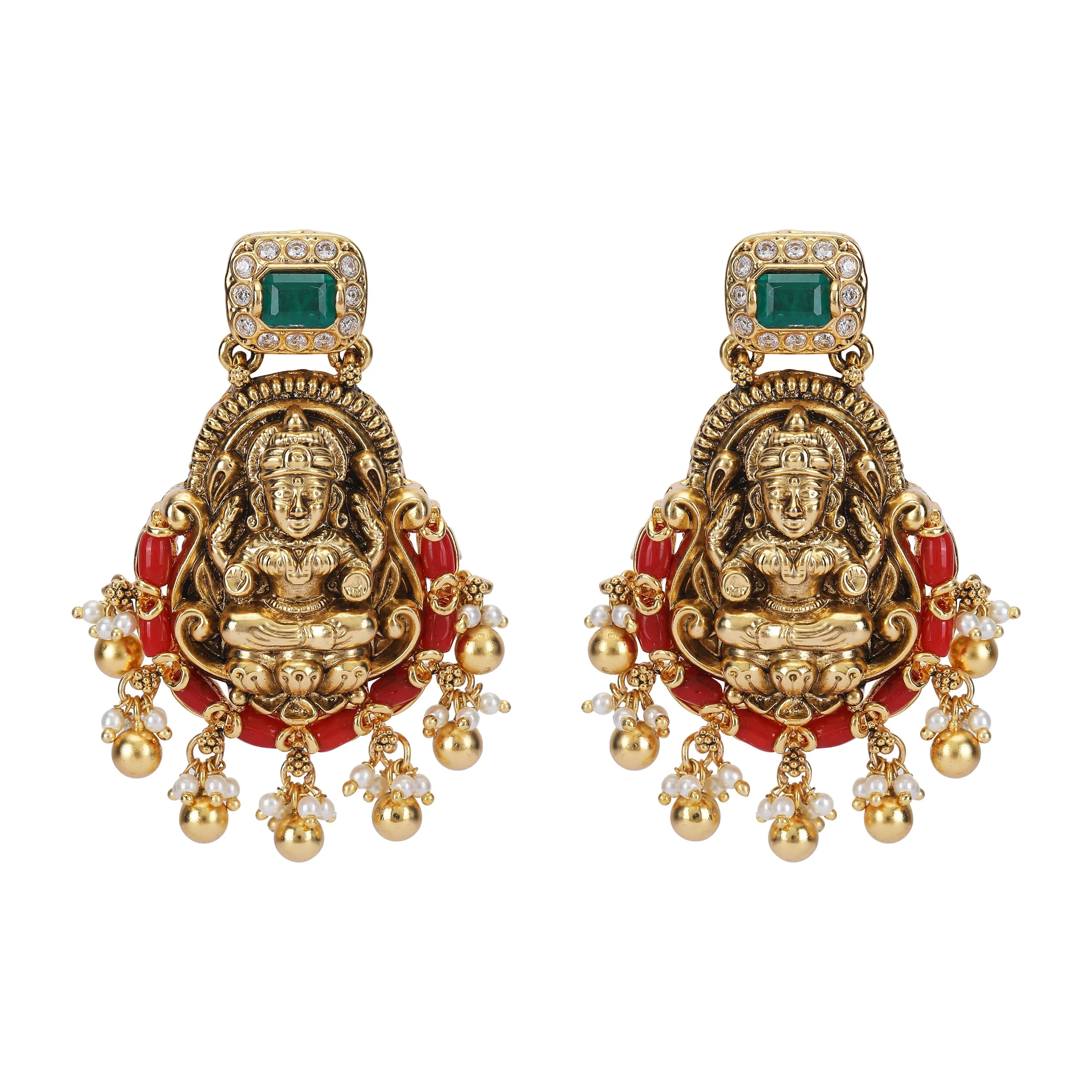 AMEYA  gold plated EARRING