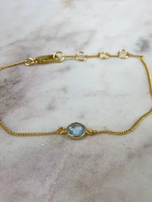 Blue Topaz Bracelet