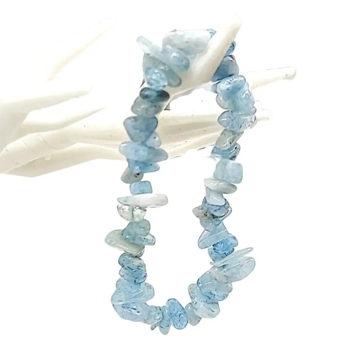 Bracelet -Aquamarine -Chips