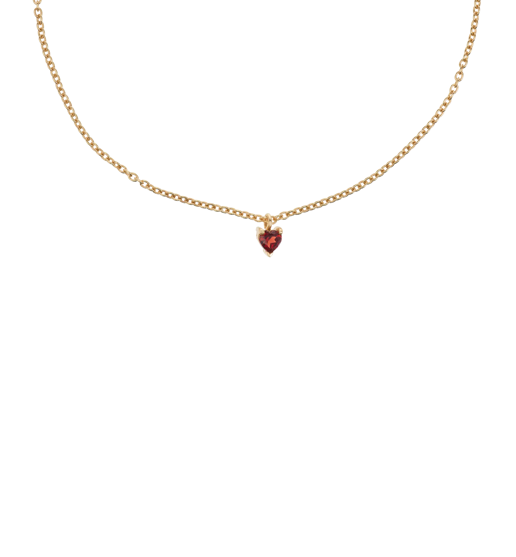 Burning Heart Bracelet 14K