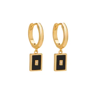 Candance Earrings - Onyx