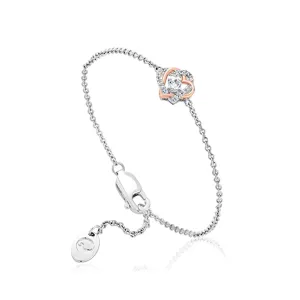 Clogau Always in my Heart White Topaz Bracelet