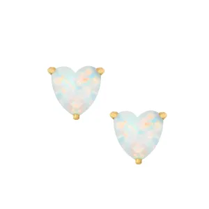 Comet Opal Stud Earrings