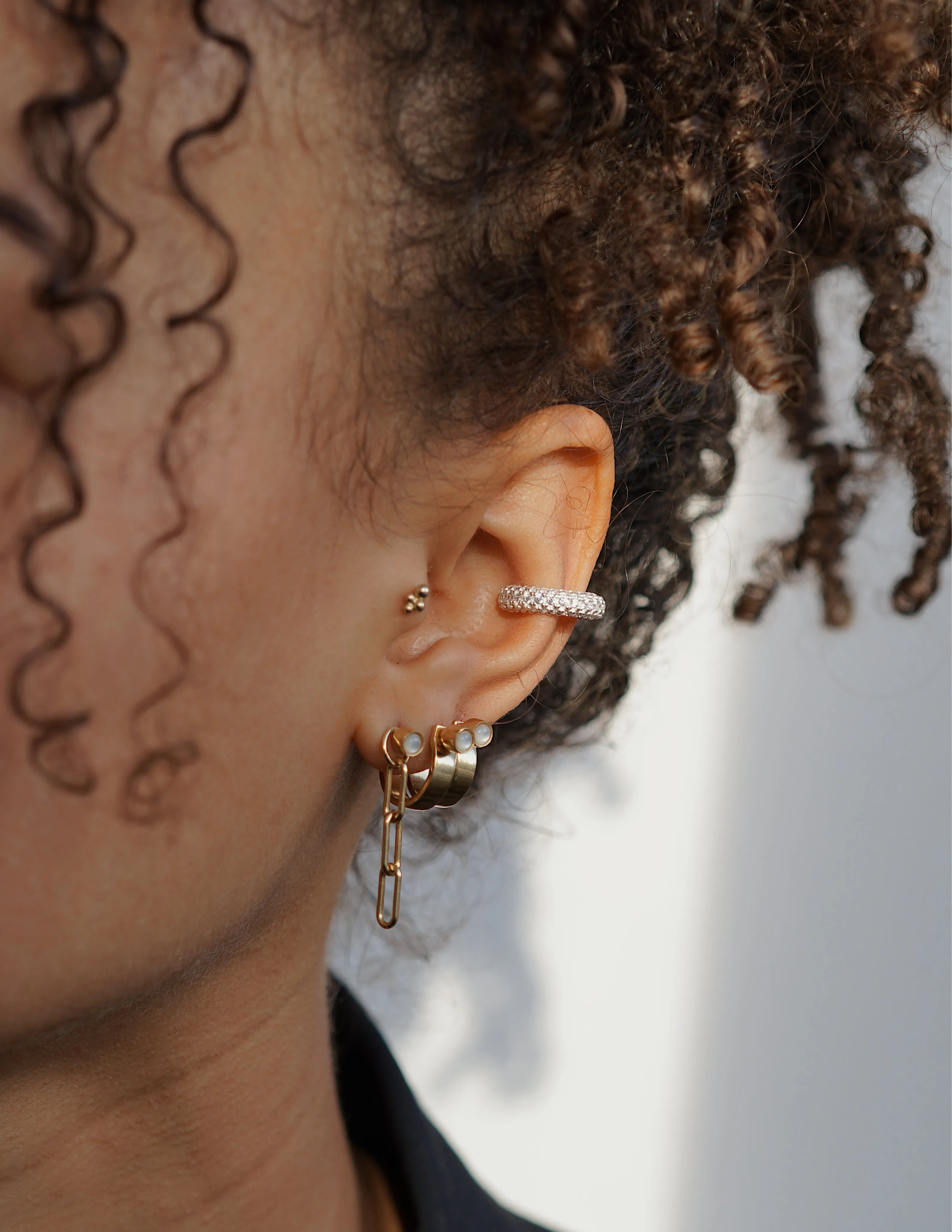 Connect Opal Earring <br>Gold Vermeil