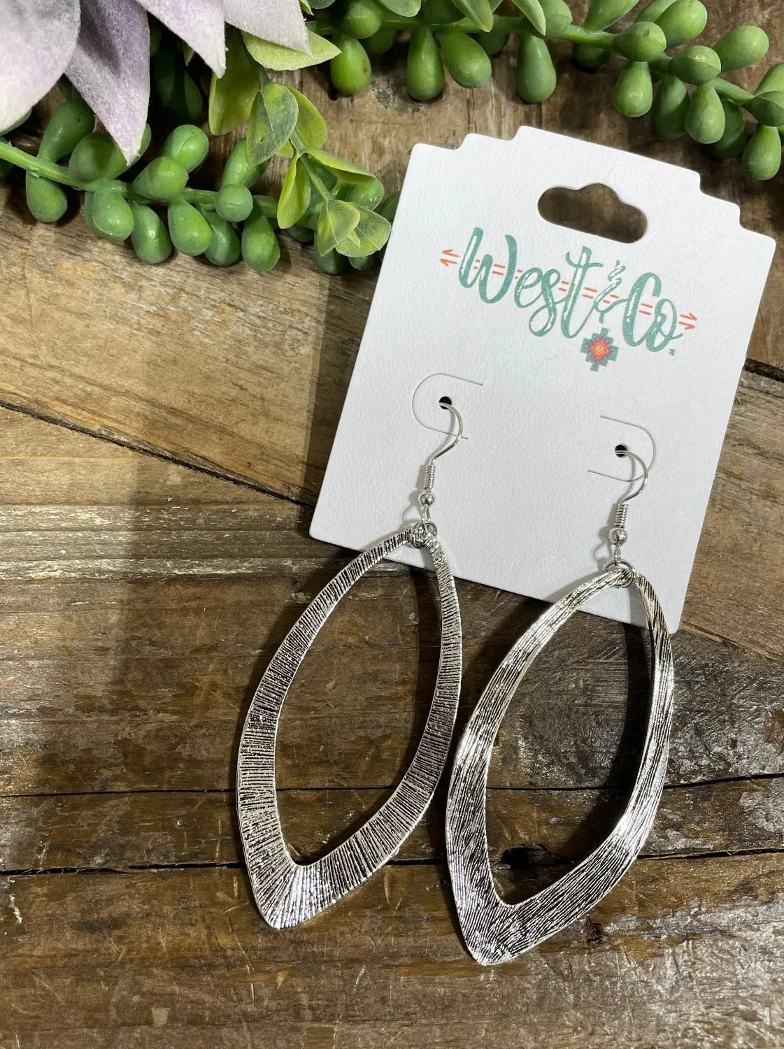 Conrad Silver Dangle Earrings