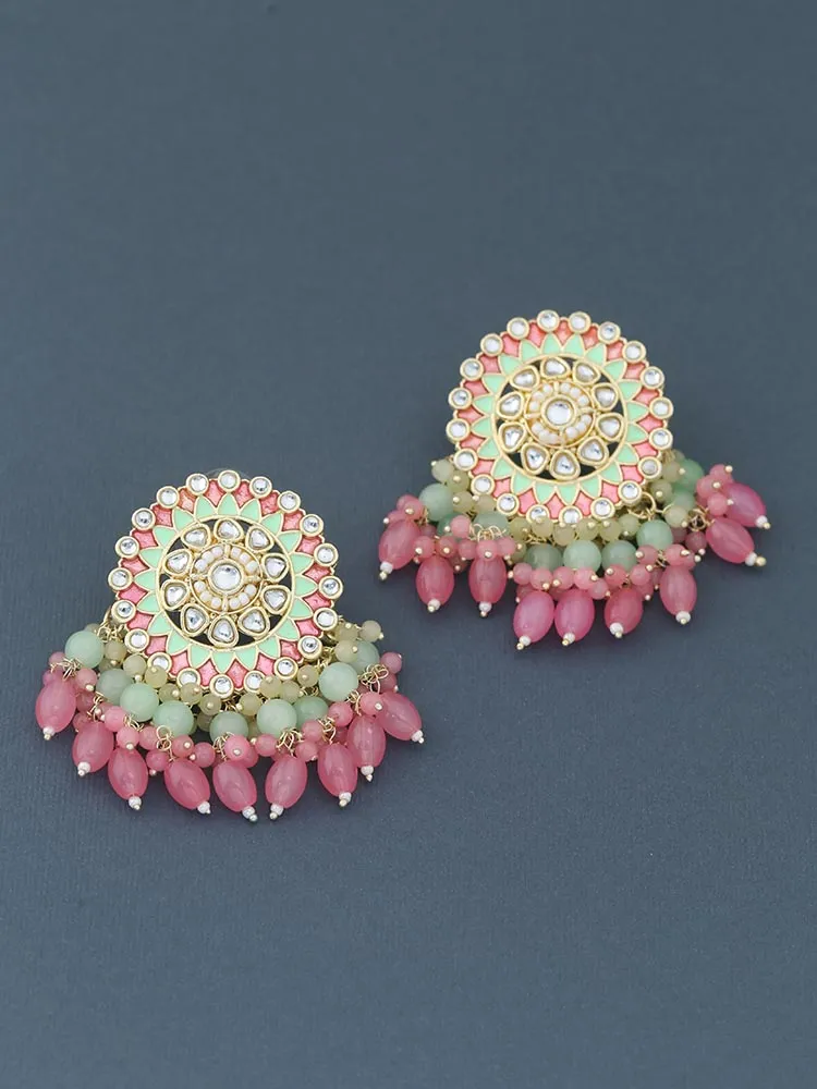 Coral Sarosh Studs