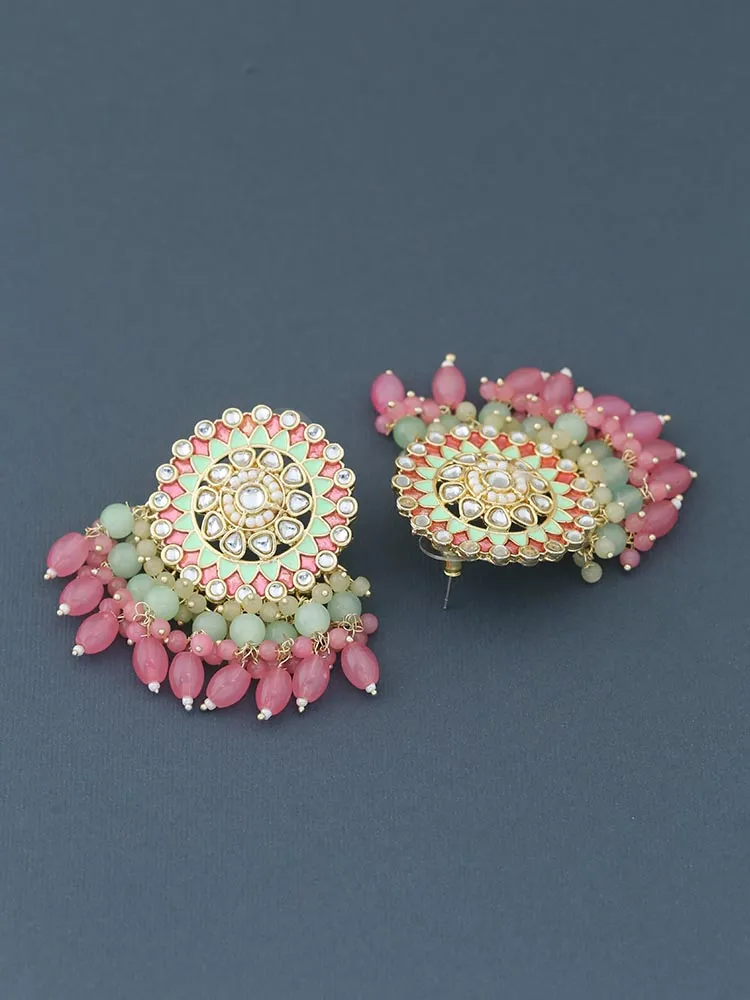 Coral Sarosh Studs