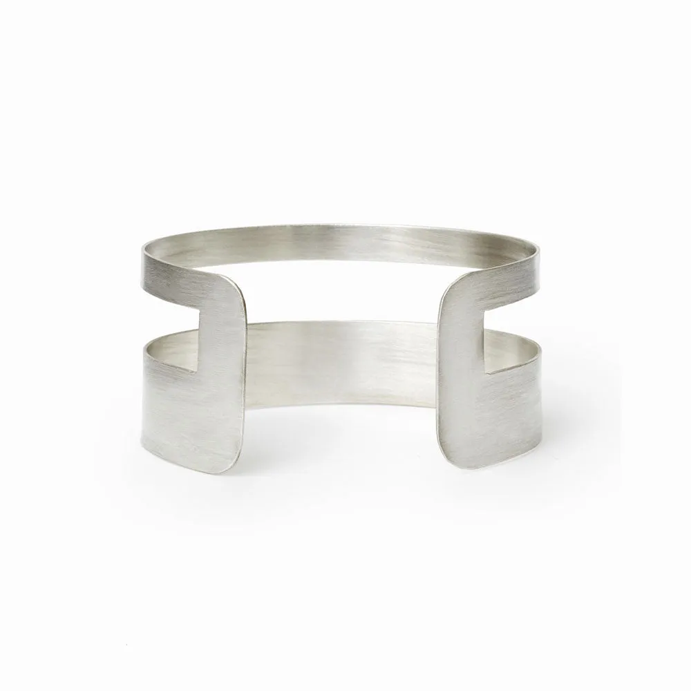 Core Silver Cuff Bracelet