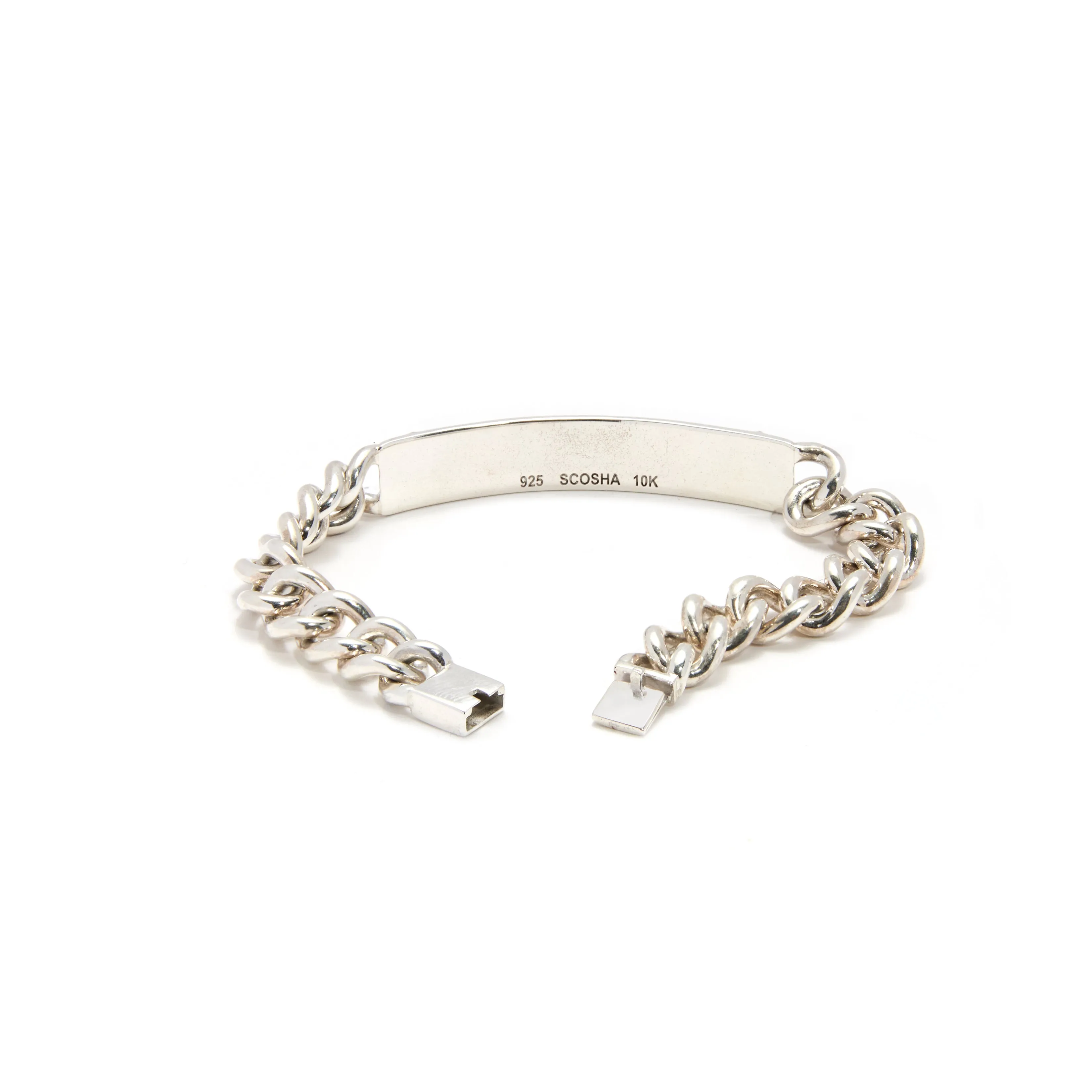 Desert Star Curb Chain ID Bracelet