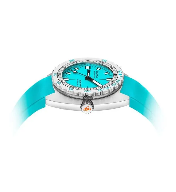 DOX Watch SUB 3T Aquamarine Rubber