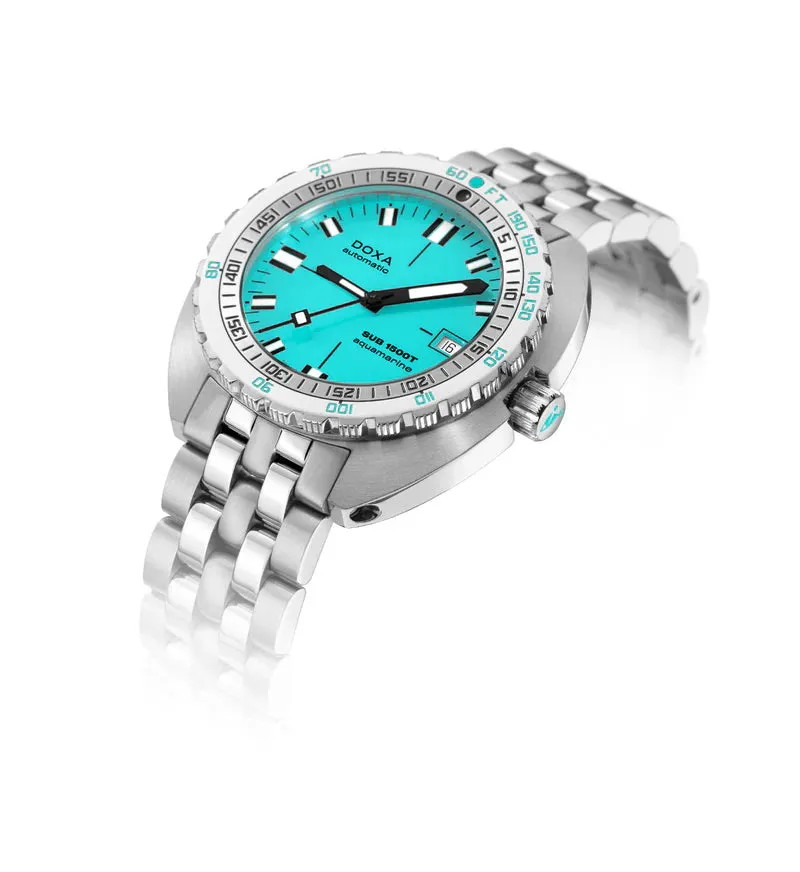 DOXA Sub 1500T Aquamarine Stainless Steel - 883.10.241.10