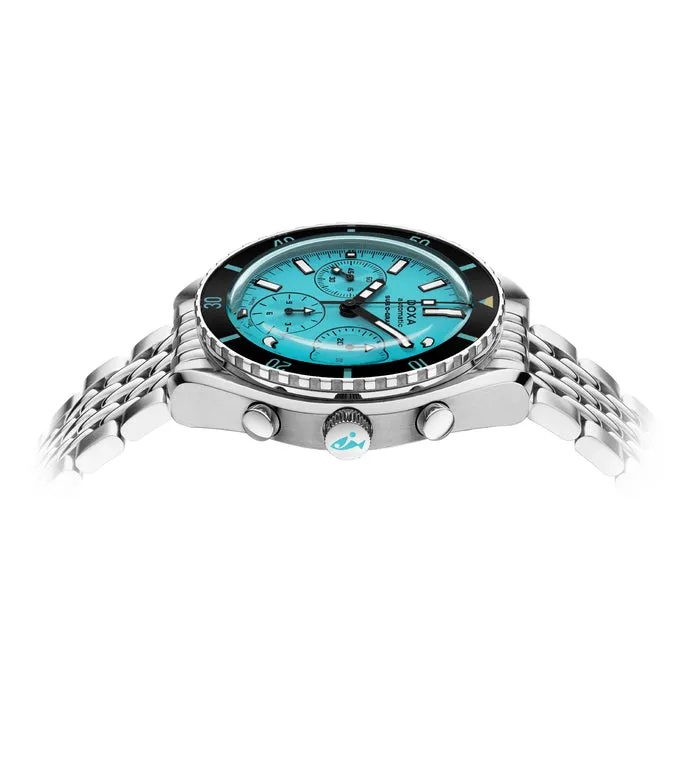 DOXA Sub 200 C-Graph Aquamarine Stainless Steel - 798.10.241.10