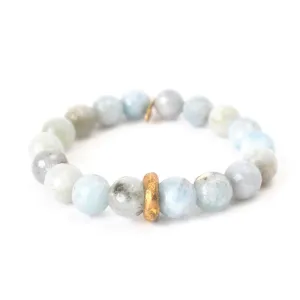 Dubai Aquamarine Bracelet | Boho Ring