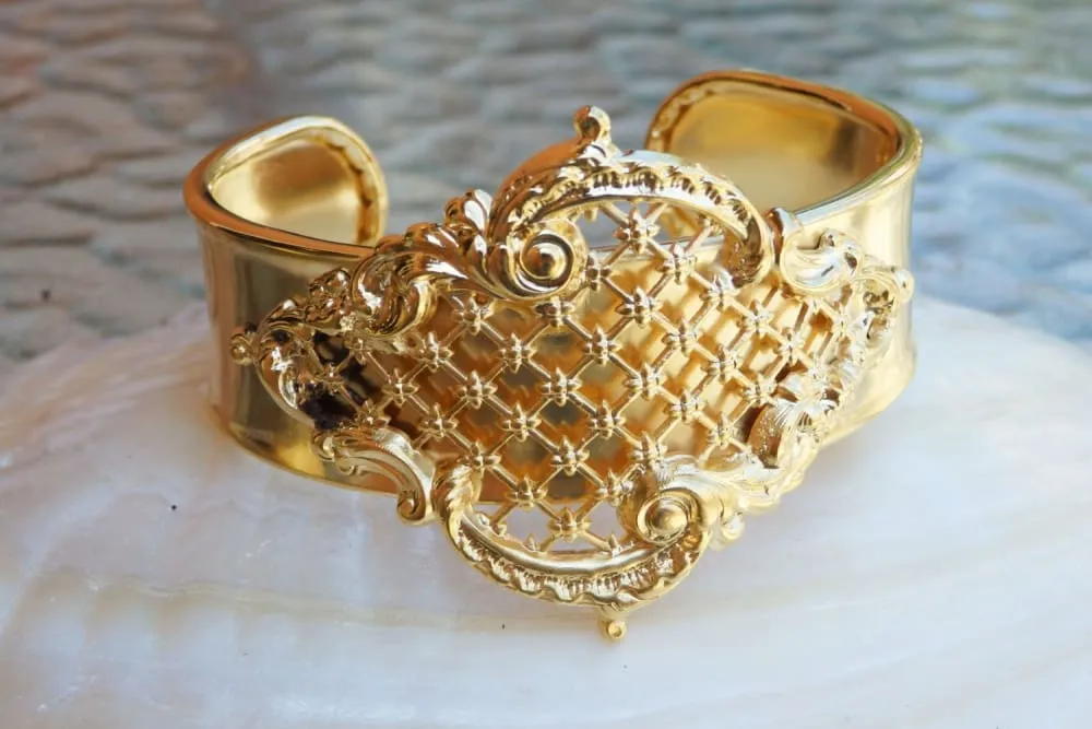 Ethnic cuff bracelet