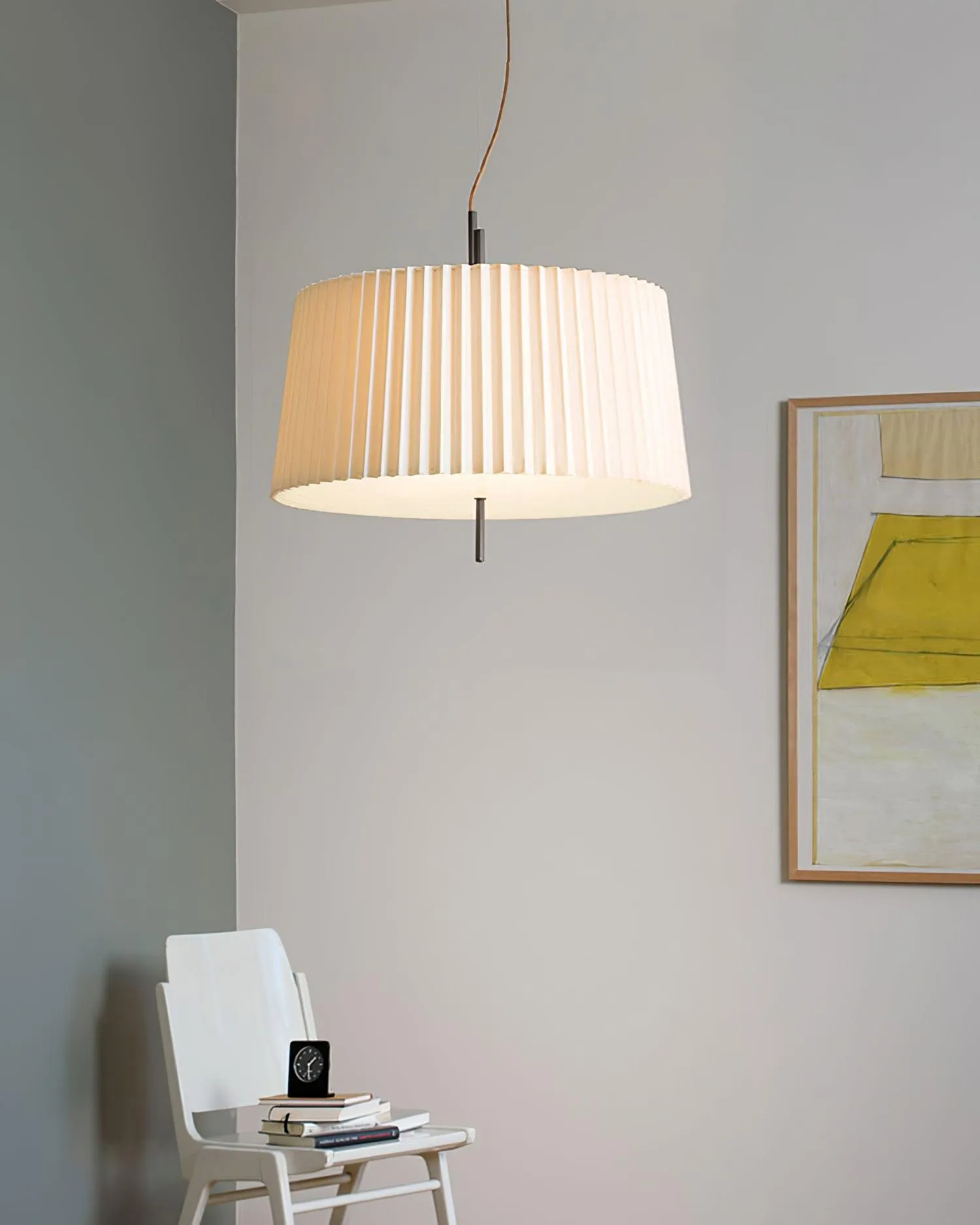 Folie White Pendant Light