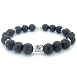 GARNET BEADED BRACELET- LUCID COLLECTION