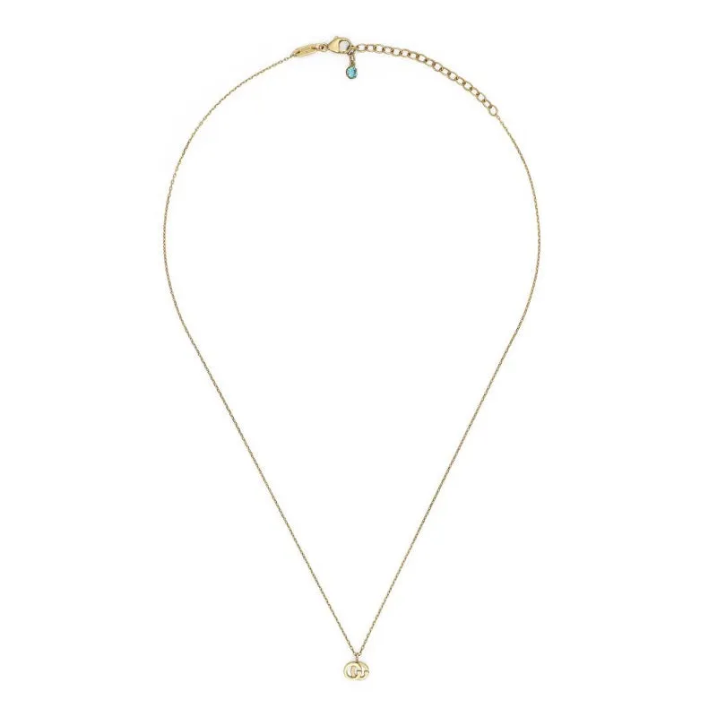 GC GG Running 18ct Yellow Gold Pendant Necklace