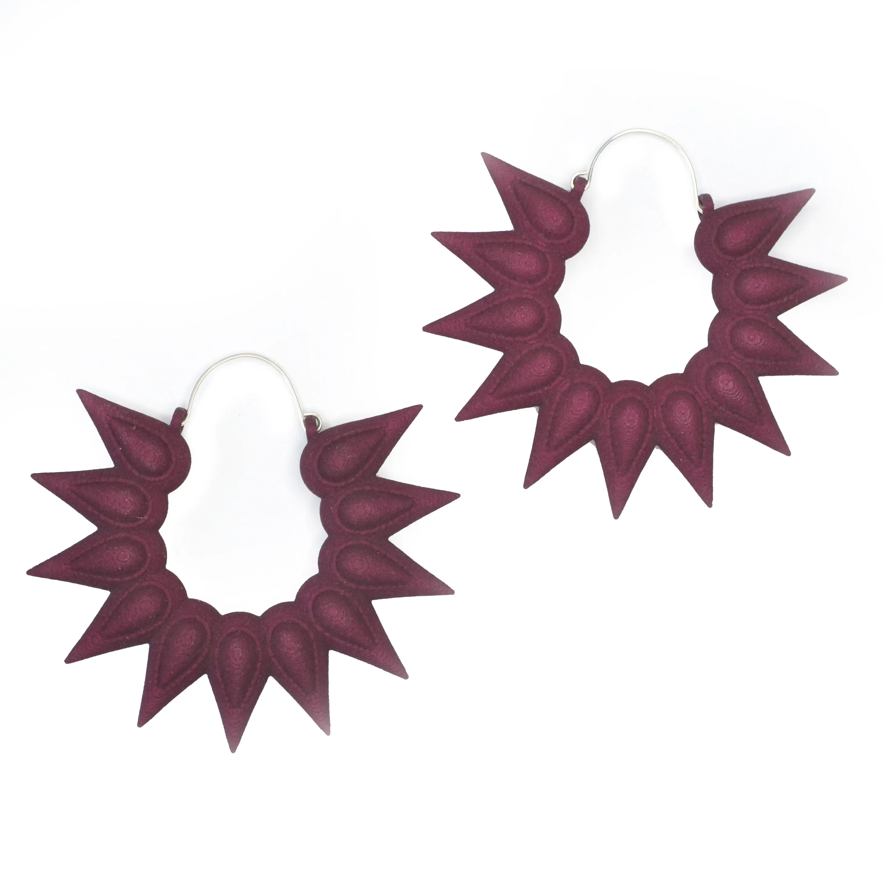 Hoops XL Earrings - Rainforest