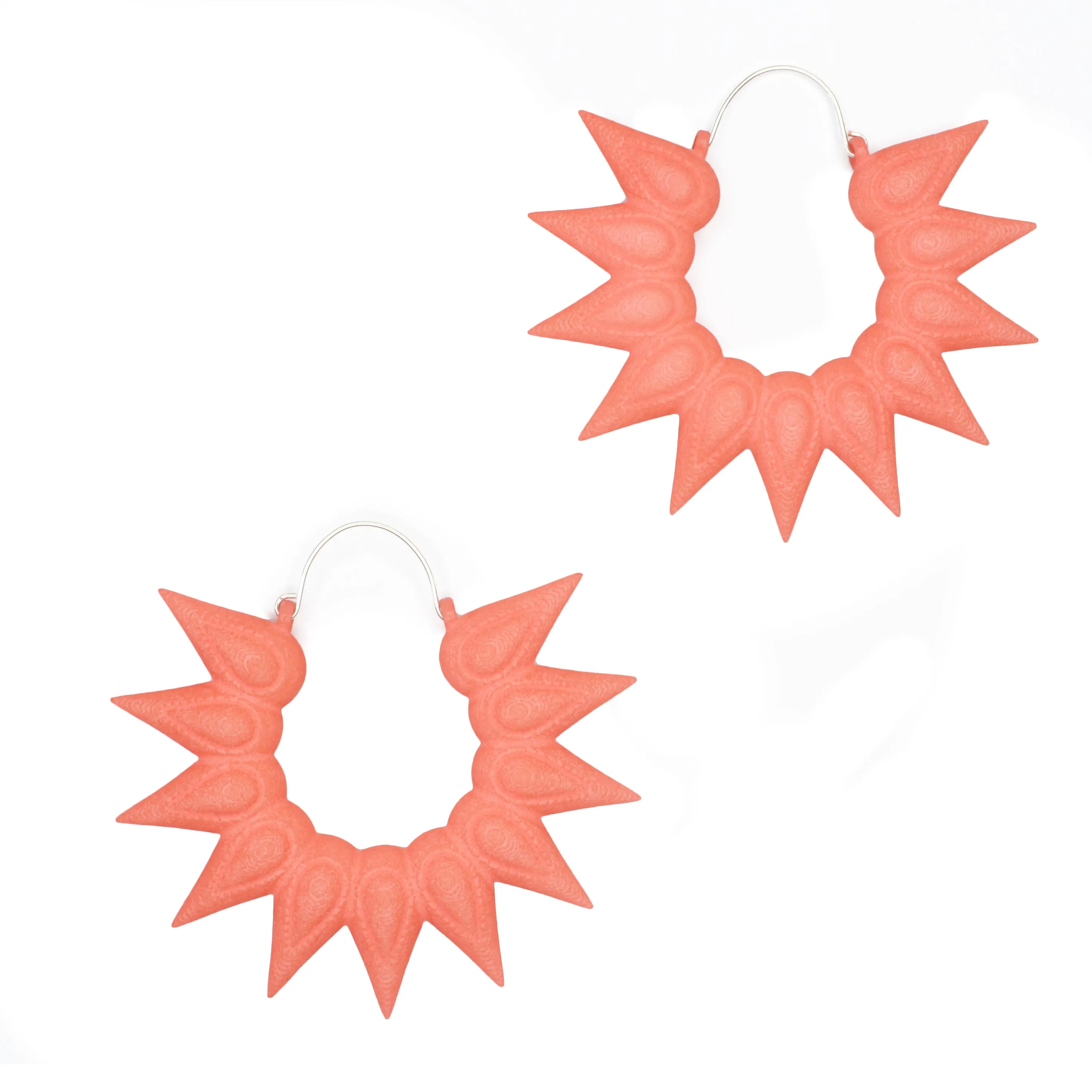 Hoops XL Earrings - Rainforest