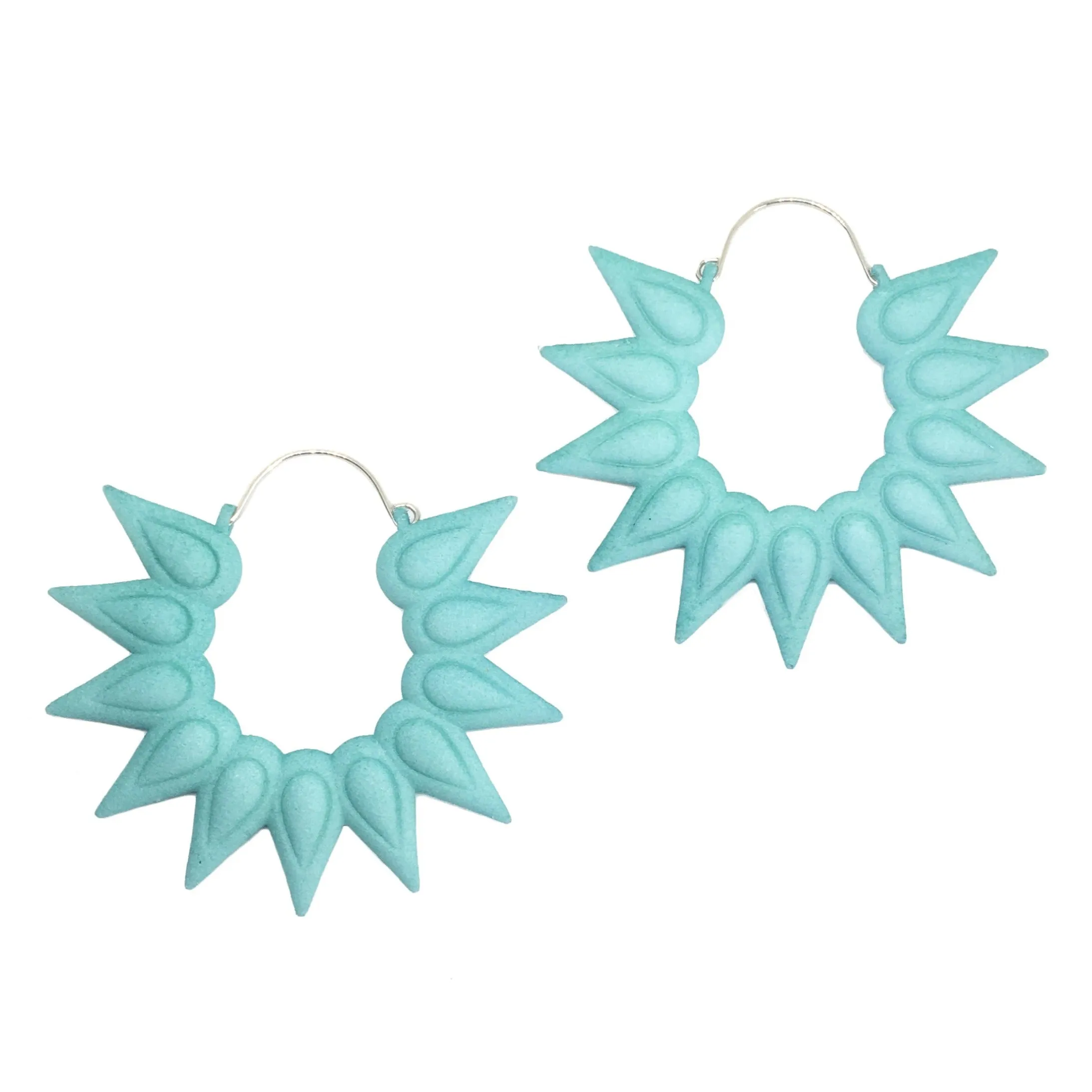 Hoops XL Earrings - Rainforest