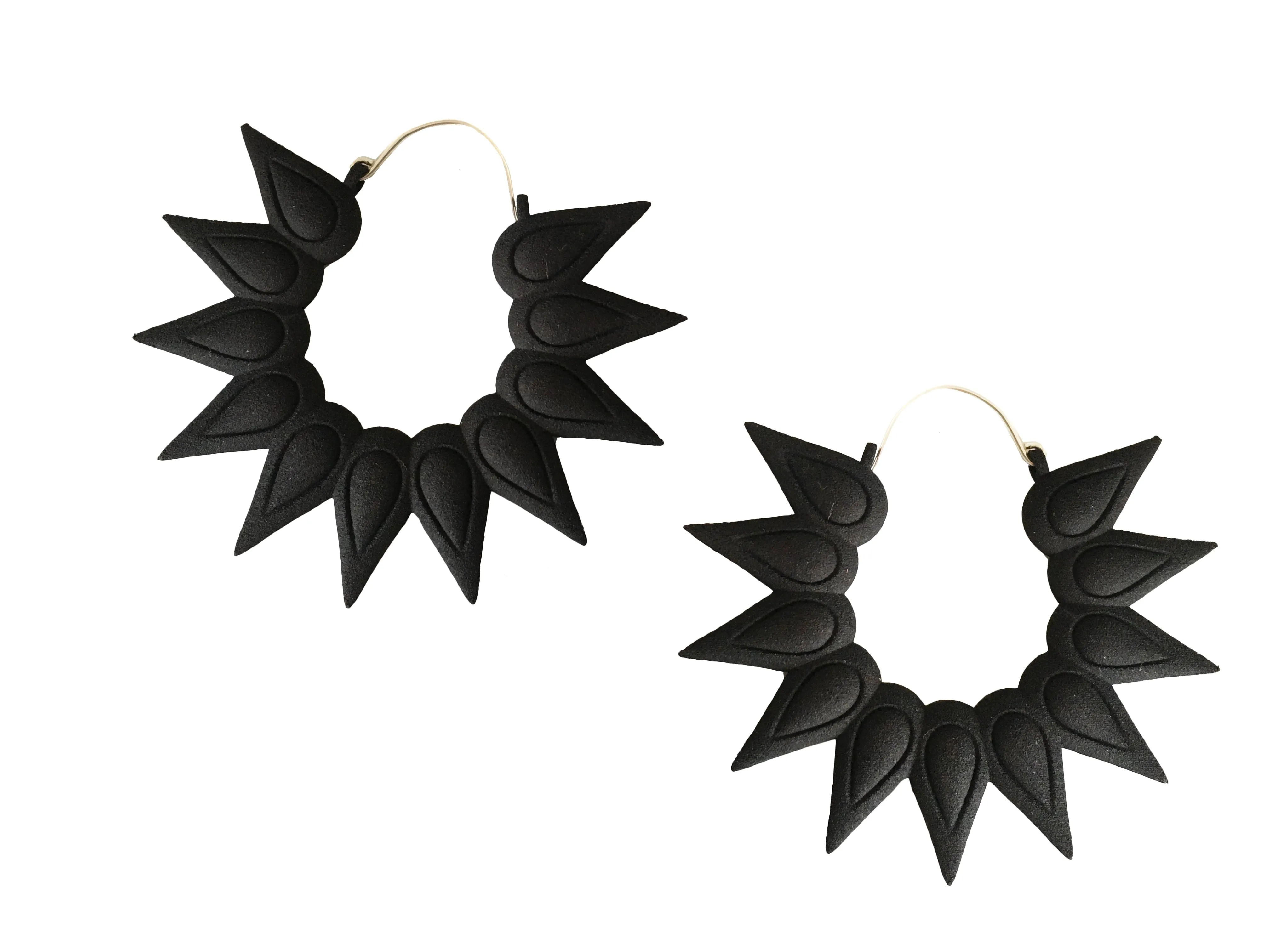 Hoops XL Earrings - Rainforest