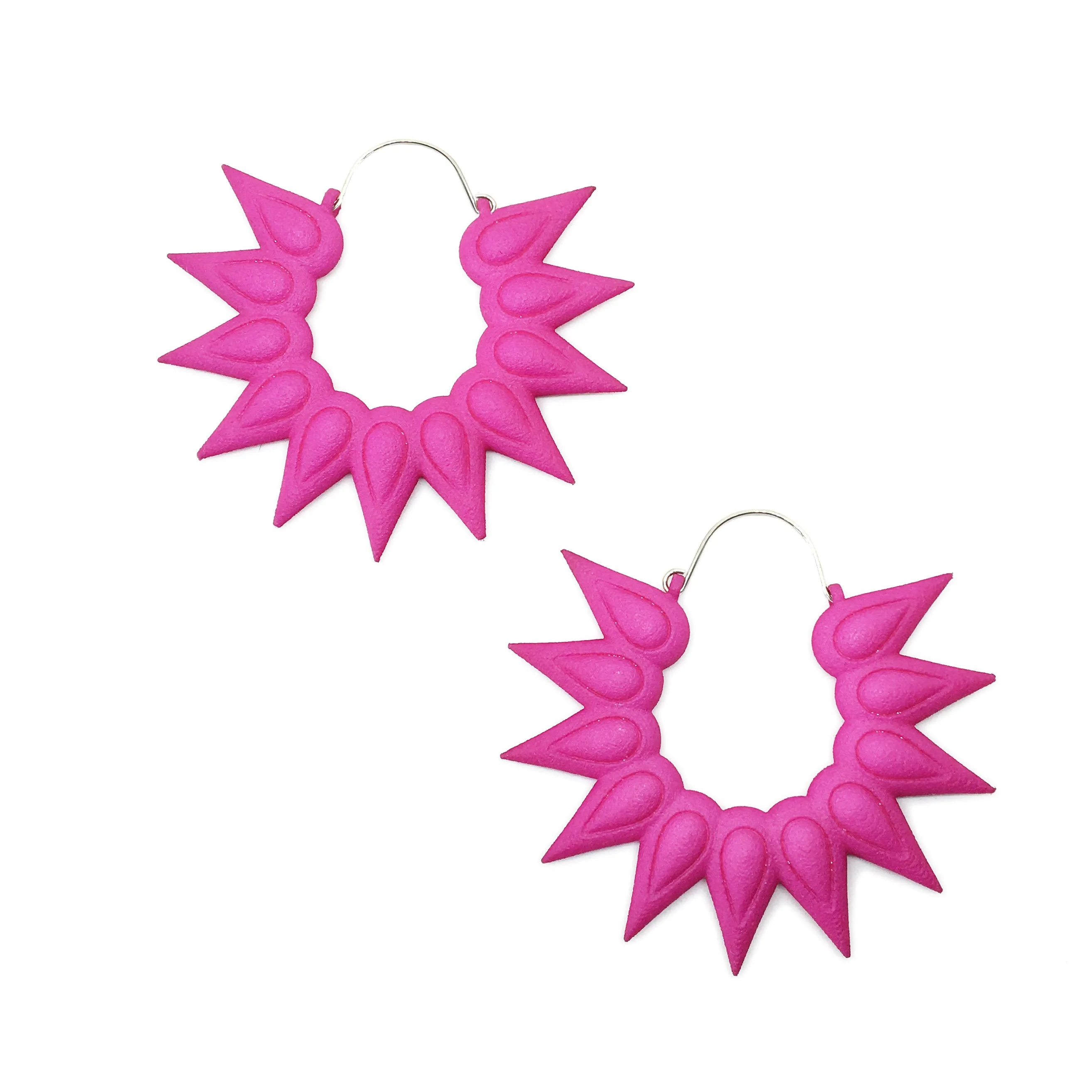 Hoops XL Earrings - Rainforest