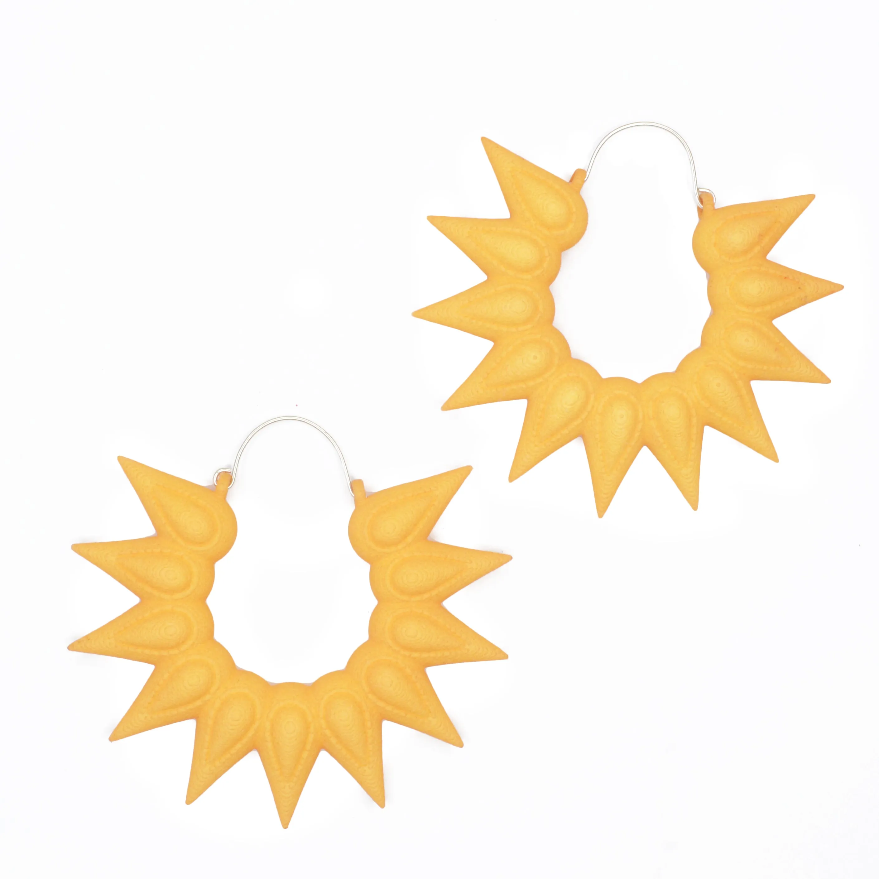 Hoops XL Earrings - Rainforest