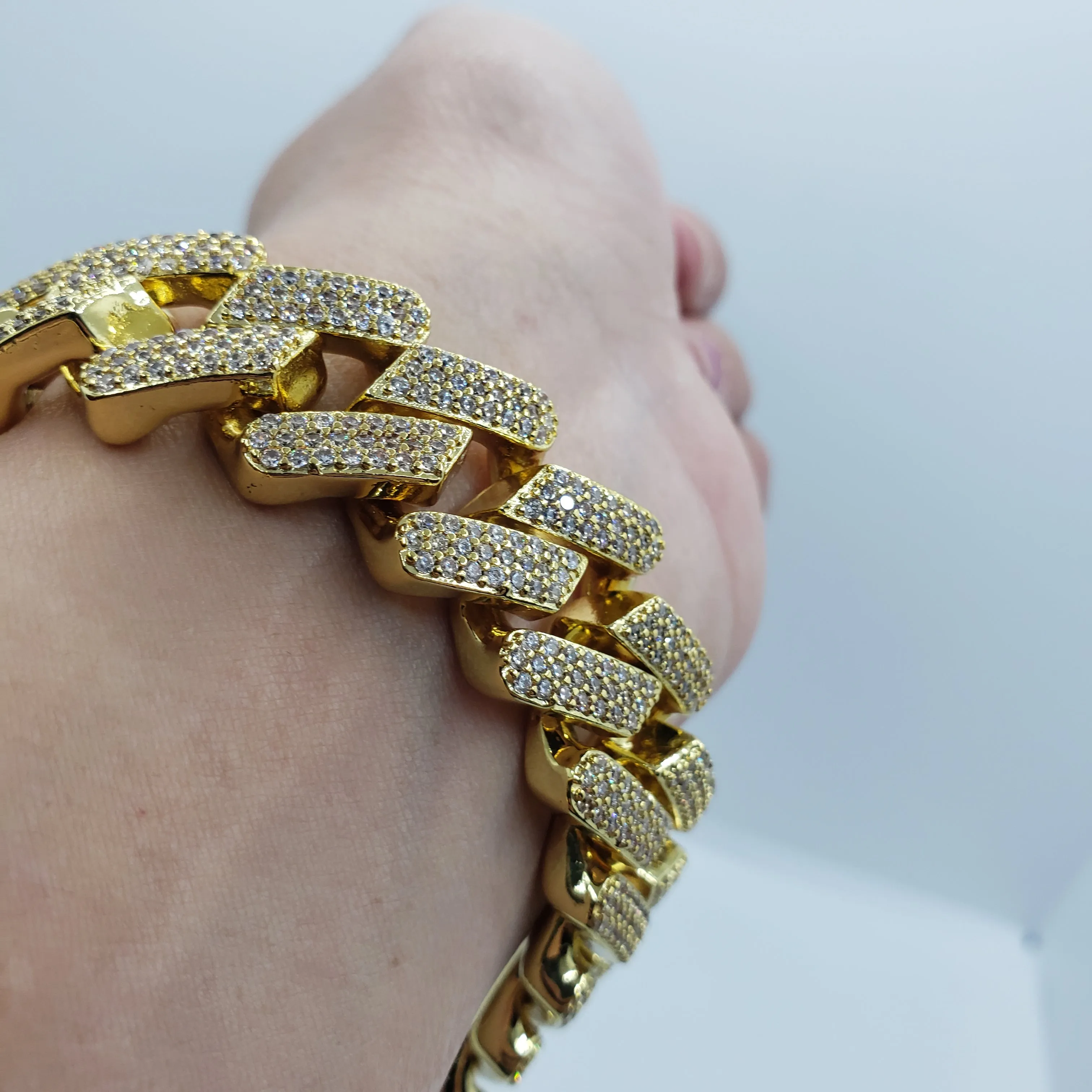 Iced Out Miami Cuban Link Bracelet