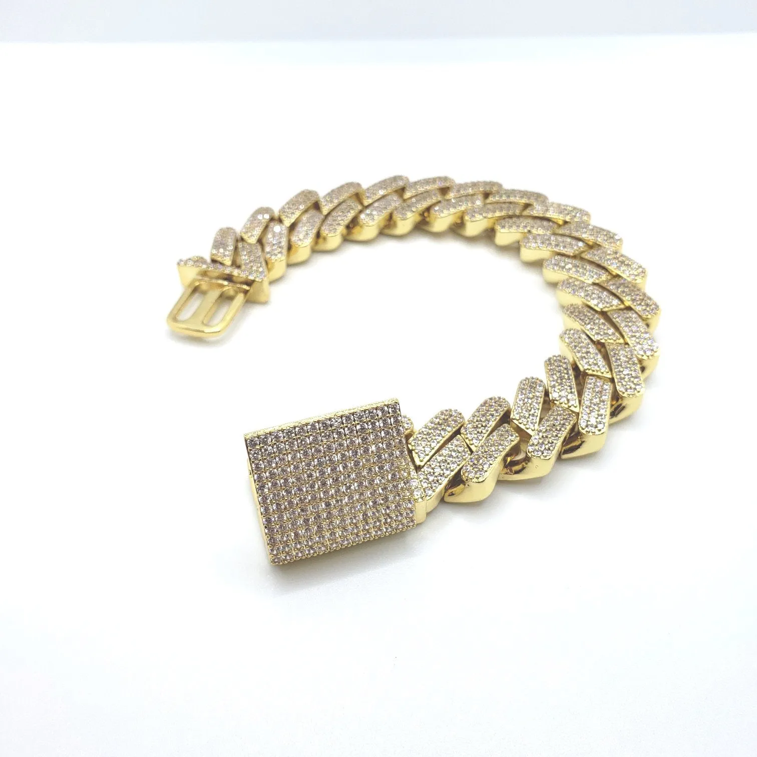 Iced Out Miami Cuban Link Bracelet