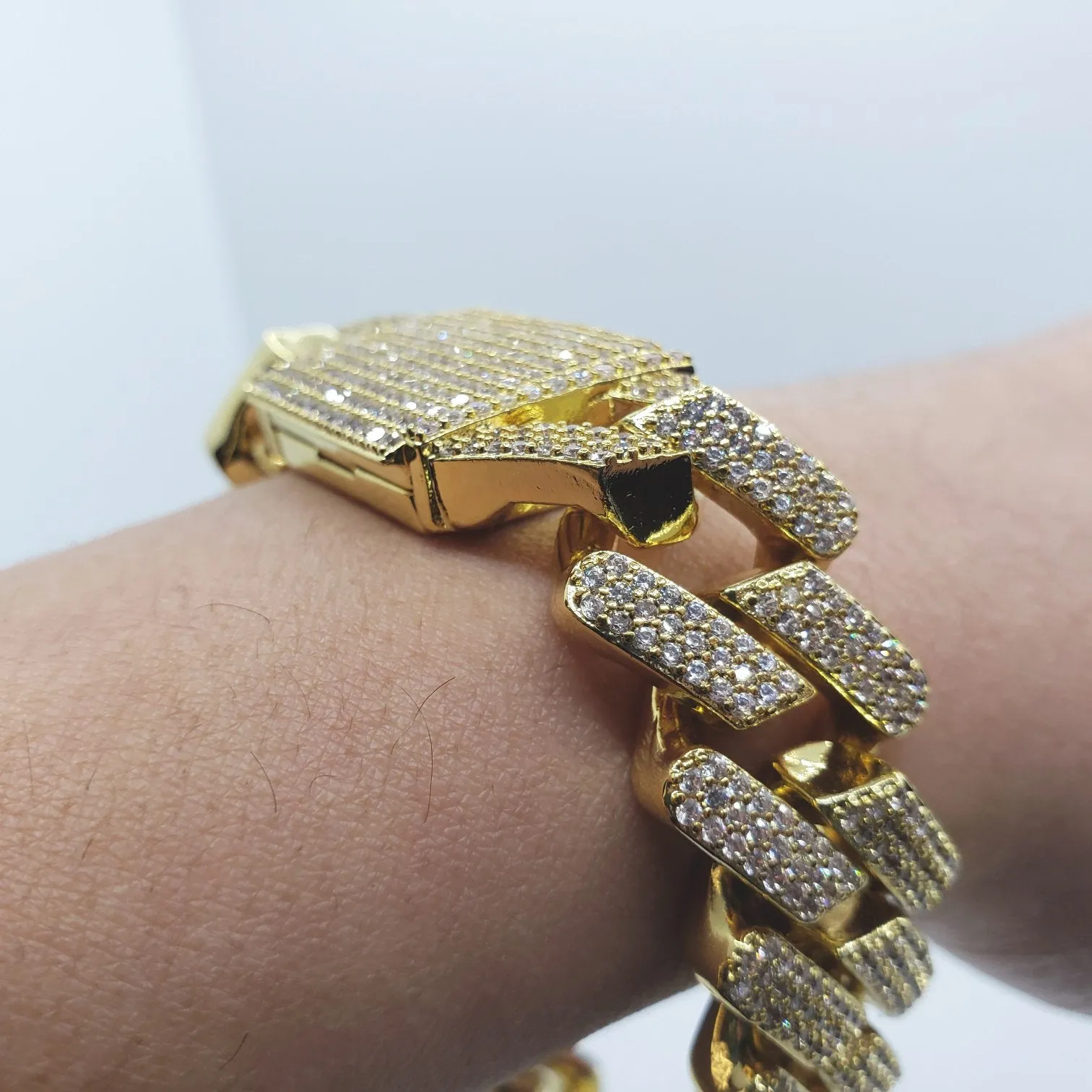 Iced Out Miami Cuban Link Bracelet