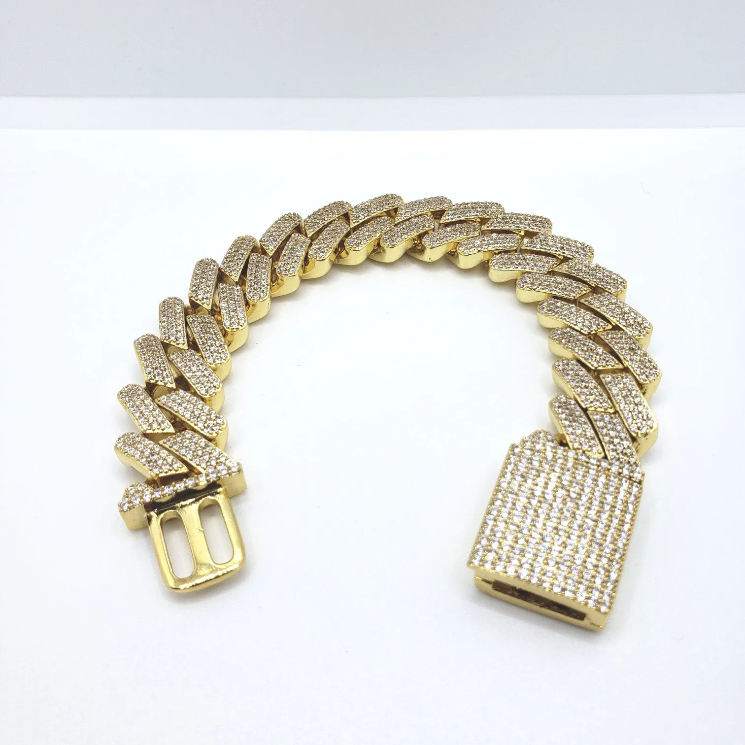 Iced Out Miami Cuban Link Bracelet