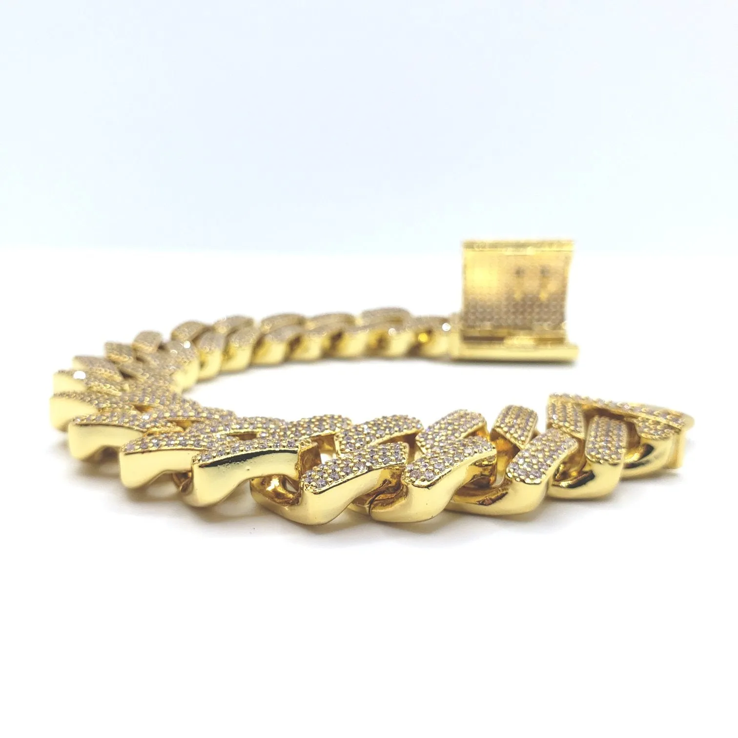 Iced Out Miami Cuban Link Bracelet