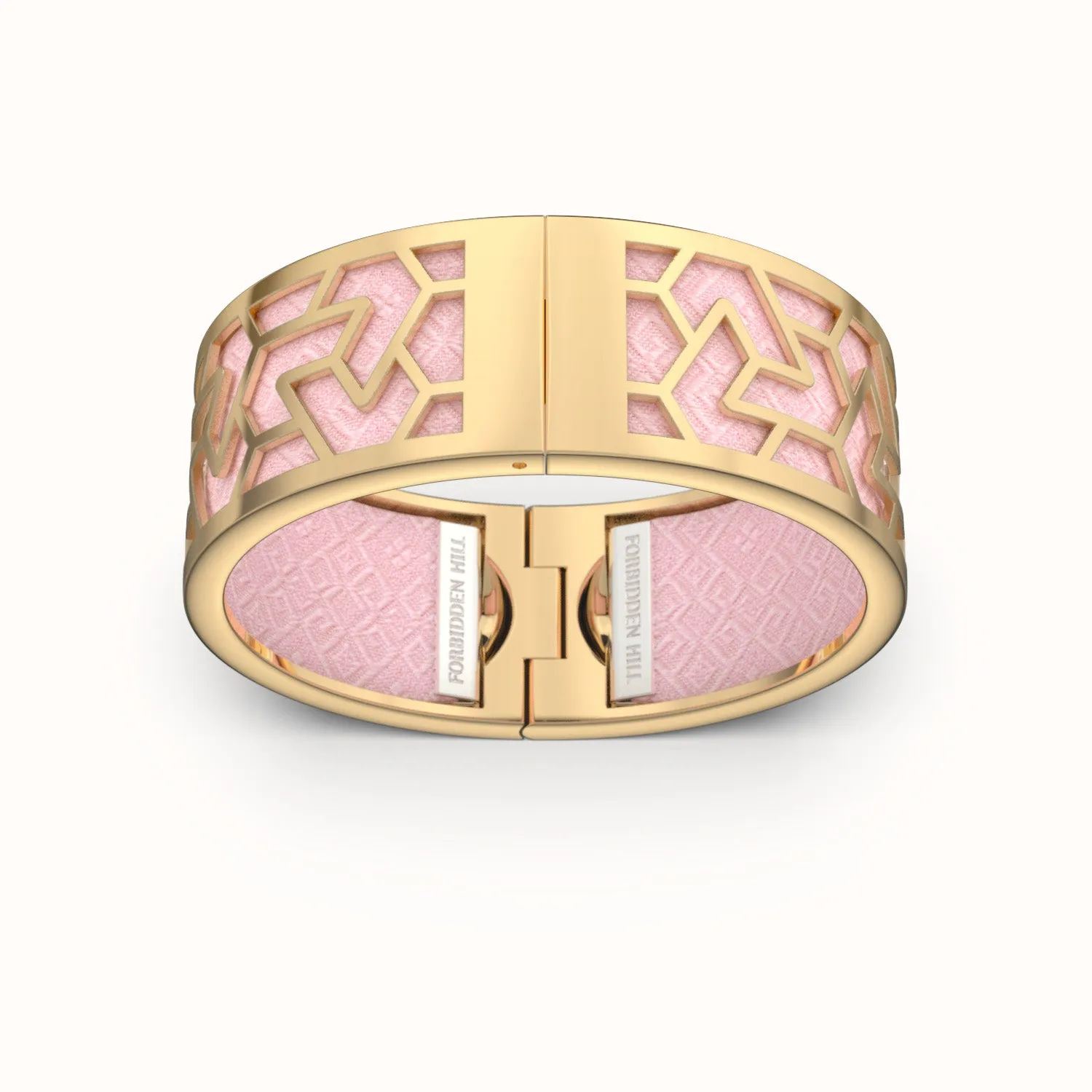 Iskandar Bangle - Rose Syrup Pink