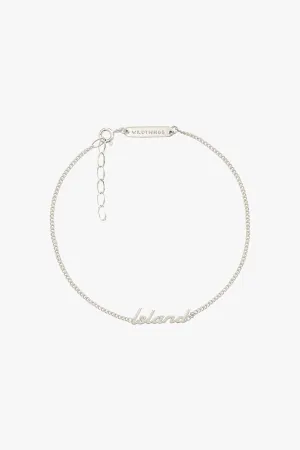 Island bracelet silver