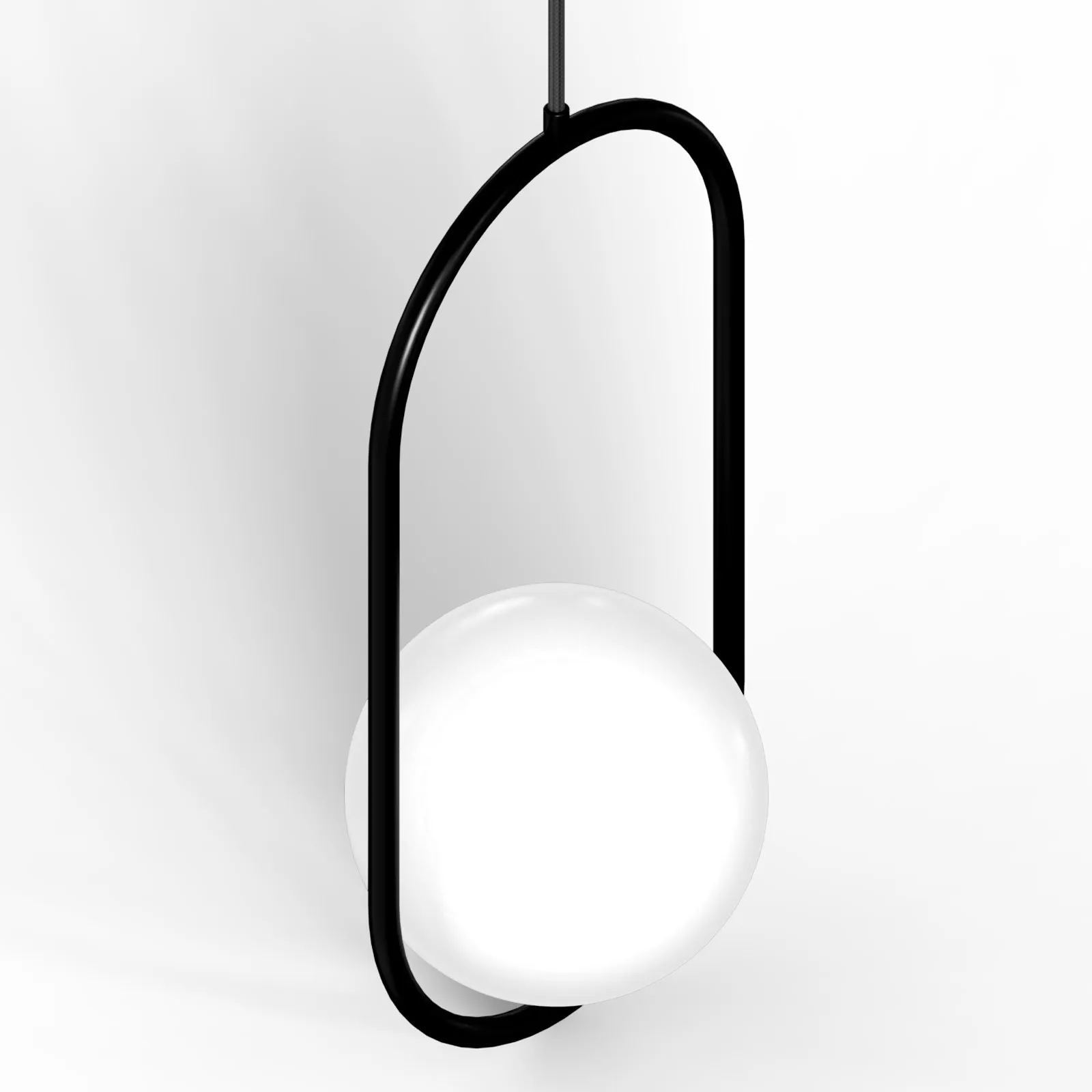 JUDY Contemporary Nordic Style Glass Pendant Light