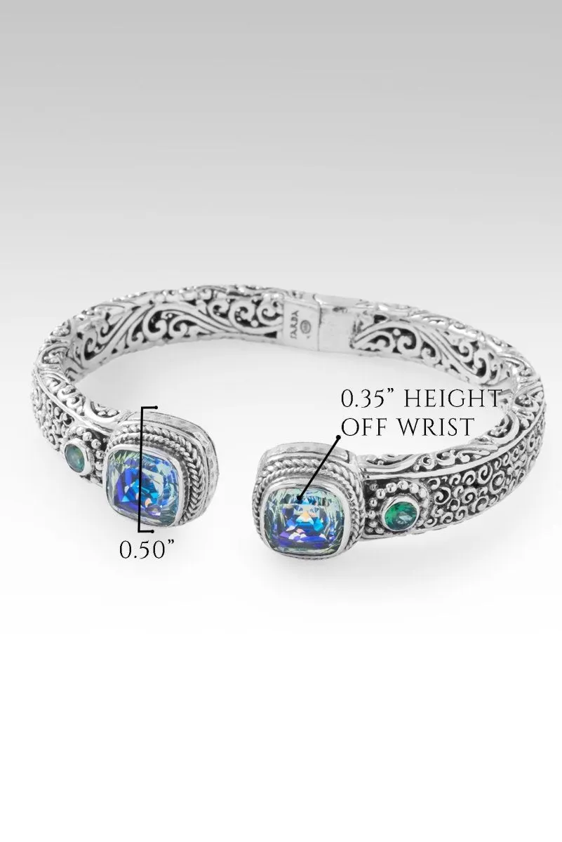 Legacy of Faithfulness Tip-to-Tip Bracelet™ in Green Reflections™ Mystic Quartz