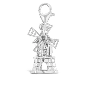 Magical Charm | Windmill - Peace - Silver