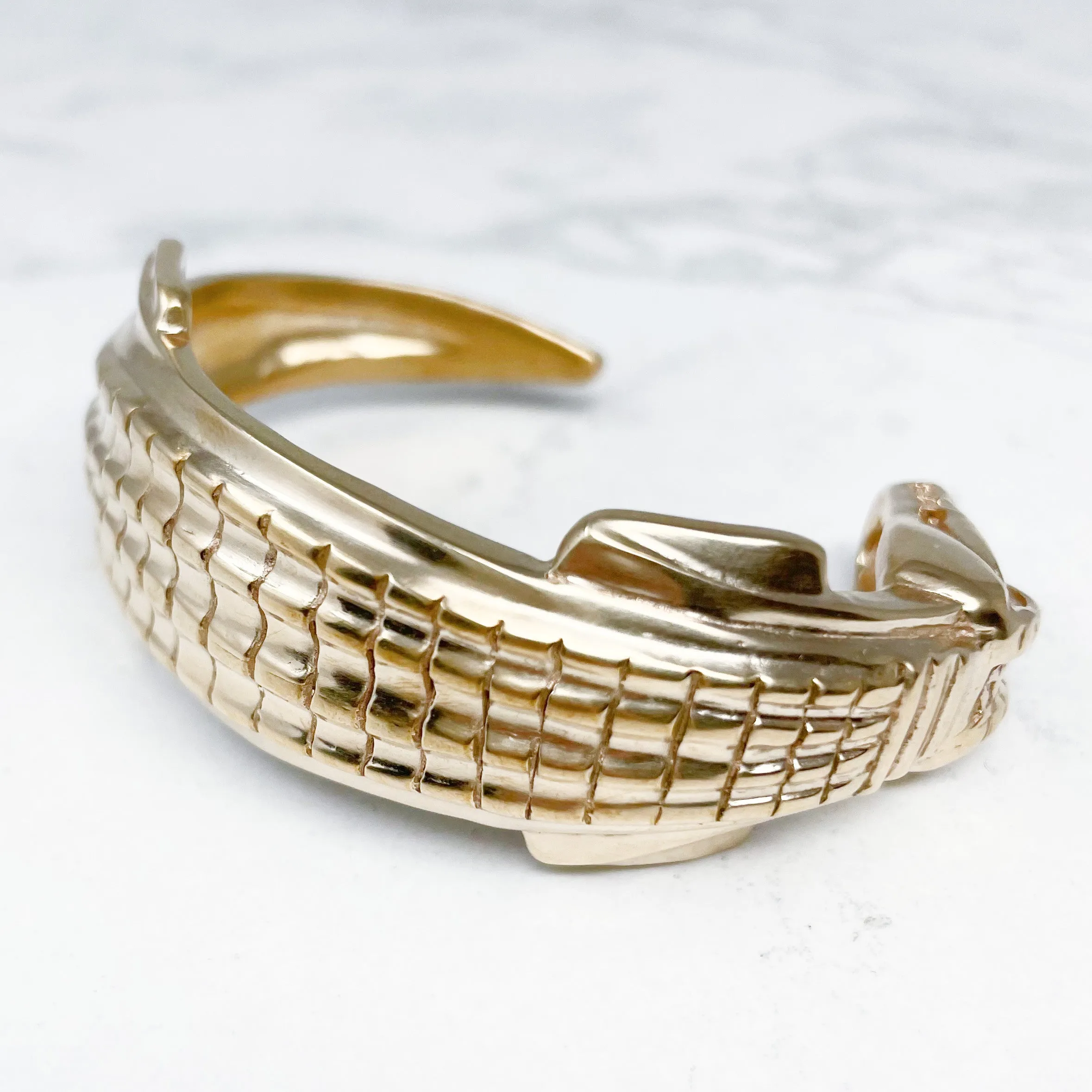 Mimosa Cuff - Alligator