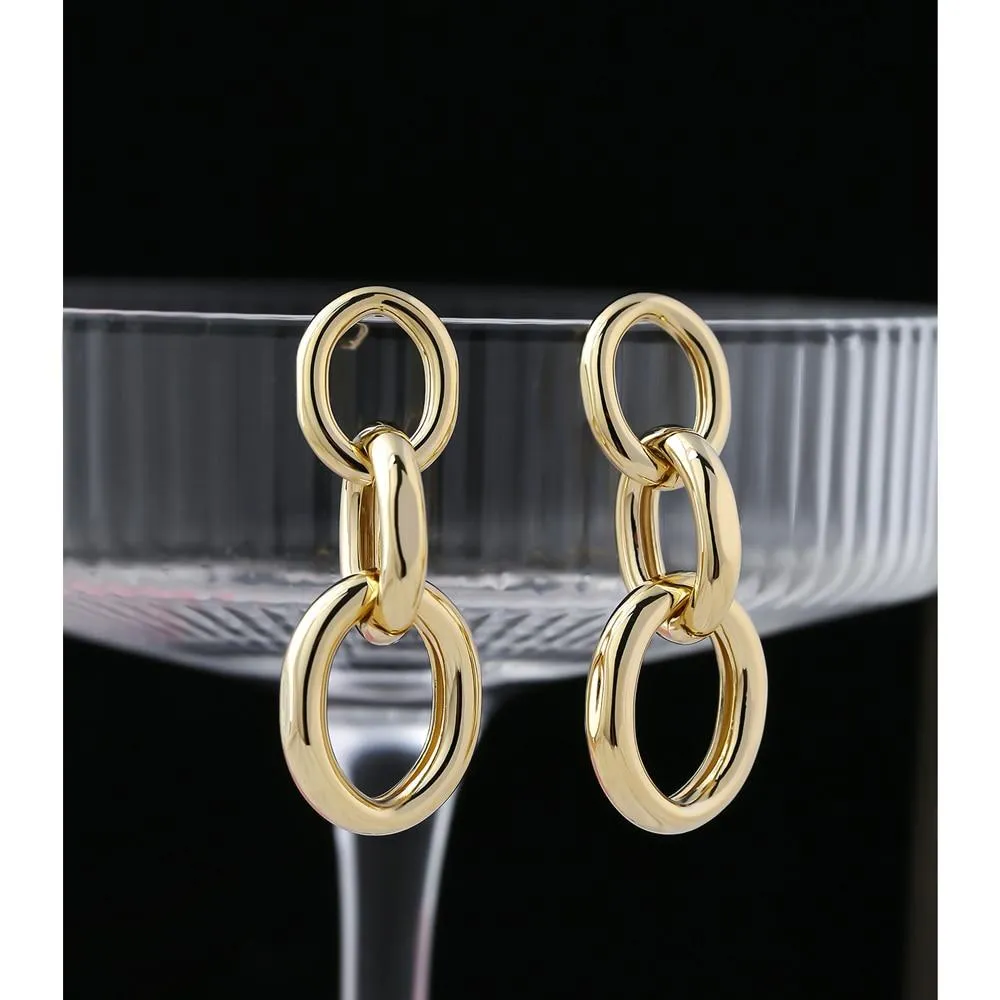 Minimalist Chain Drop Dangle Earrings for Women Fashion Earrings for Women