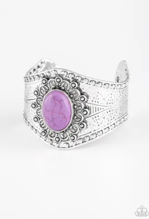 Mojave Majesty - Purple Bracelet - Paparazzi Accessories