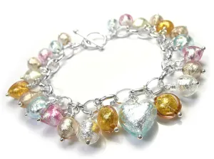 Murano Glass Bracelet - Sherbet