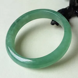 Natural Jade Bangle Jadeite Bangle Internal Diameter 55.2mm BER202