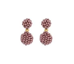 ***NEW*** <br>The Waldorf Earring <br> Mulberry