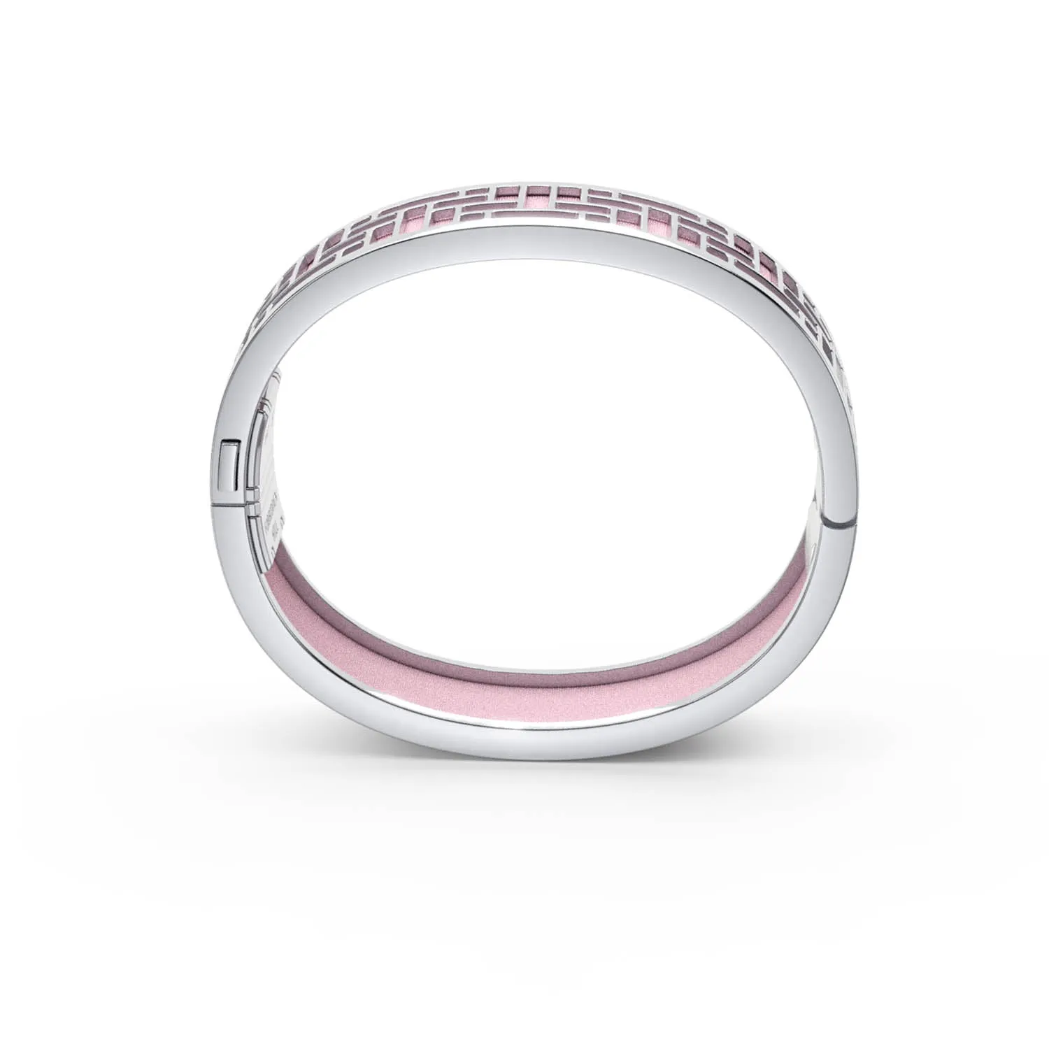 Pavilion Bangle - Shophouse Pink - Sterling Silver