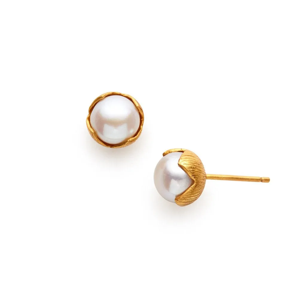 PENELOPE SMALL STUD-PEARL