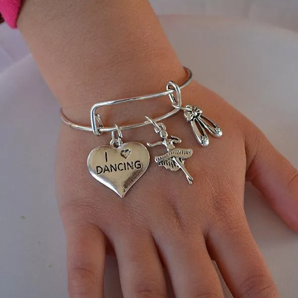 Personalized Dance Bangle Bracelet